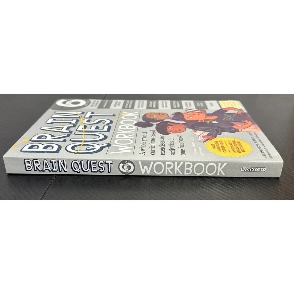 NEW Brain Quest Educational Homeschool Workbook learn 6th Grade school